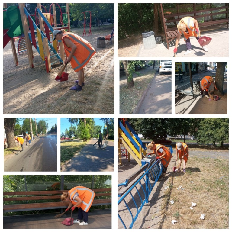 Роботи з благоустрою району